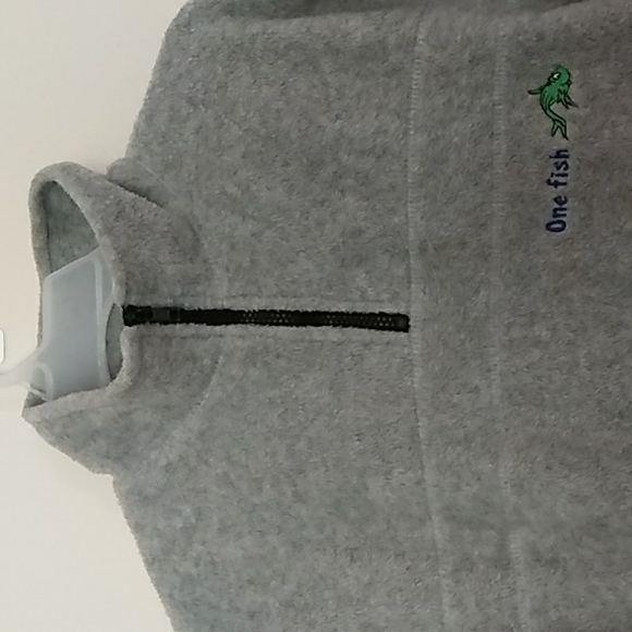 Vintage Dr Seuss Fleece Jacket (One fish Two Fish Blue Fish Red Fish) - Picture 3 of 5